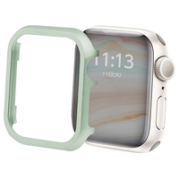 GAACAL Apple Watch Series 4-6/SE1-2 [40mm]用メタリックフレーム グリーン W00114MG2