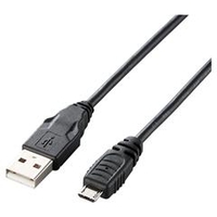 エレコム Micro-USB(A-MicroB)ケーブル 1.0m U2CAMB10BK