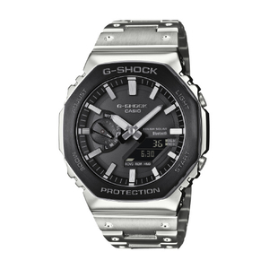 カシオ G-SHOCK シルバー/ブラック GM-B2100BT-1AJF-イメージ1