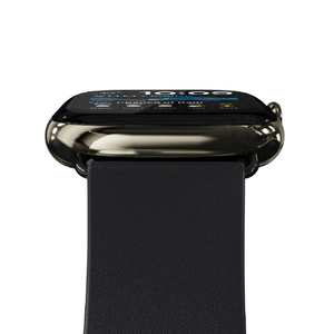 KeyBudz Apple Watch 49/46/45/44mm Artisan プレミアム本革バンド ブラック KB28467AW-イメージ8