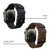 KeyBudz Apple Watch 49/46/45/44mm Artisan プレミアム本革バンド ブラック KB28467AW-イメージ13