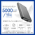エレコム 薄型コンパクトモバイルバッテリー(5000mAh/3A/C×1+A×1) ダークグレー DE-C45-5000DGY-イメージ2
