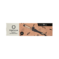 アゲツヤ AG-9002-38 セラミックカールヘアアイロンII(38mm) ゴールド