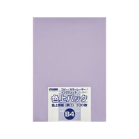ミューズ 色上パック 色上質(厚口)B4 りんどう 100枚 FCE585V