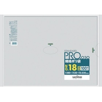 日本サニパック スタンダードポリ袋18号(0.03mm) FC111GF-4036336