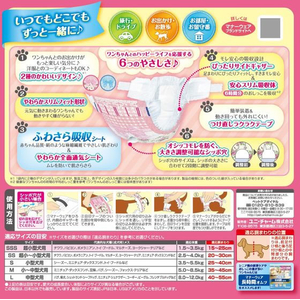 ユニ・チャーム マナーウェア 女の子用 SSS トラッドテイスト 42枚 FC277YP-イメージ3