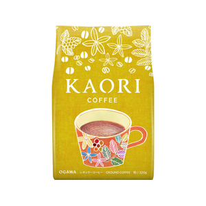 京都西京極 小川珈琲店 小川珈琲/カオリ コーヒー 粉 220g FCJ744E-イメージ1
