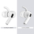 KeyBudz AirPods Pro(第2世代)用EarBuddyz イヤーフック ホワイト KB99083APP2-イメージ10