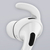 KeyBudz AirPods Pro(第2世代)用EarBuddyz イヤーフック ホワイト KB99083APP2-イメージ8