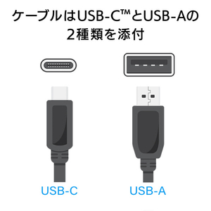I・Oデータ USB-C &USB-A対応 アルミボディ ポータブルHDD 1TB ブラック HDPX-UTSC1KB-イメージ3