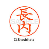 シヤチハタ ネームペン用ネーム シルバー 既製 長内 FC47794-X-GPS-2389