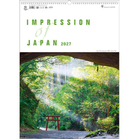 トーダン 2027年(令和9年)カレンダー　インプレッション・オブ・ジャパン 2027CL1032ｲﾝﾌﾟﾚﾂｼﾖﾝ･ｵﾌﾞ･ｼ