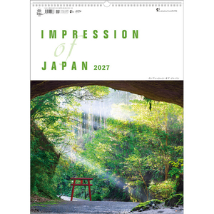 トーダン 2027年(令和9年)カレンダー　インプレッション・オブ・ジャパン 2027CL1032ｲﾝﾌﾟﾚﾂｼﾖﾝ･ｵﾌﾞ･ｼ-イメージ1