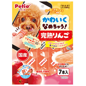 ペティオ かわいくなめちゃう! 完熟りんご 7本入 ｶﾜｲｸﾅﾒﾁﾔｳﾘﾝｺﾞ7ﾎﾝ-イメージ1