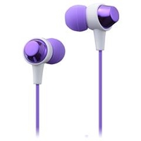マクセル カナル型インナーイヤーヘッドフォン ＋FiT パープル MXH-C110RPU