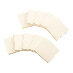 ハピラ 再生紙ふせんノート 75×75mm イエロー 10冊 FCK128B-P7575YE-イメージ2