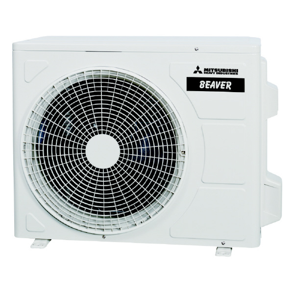 三菱重工 「標準工事込み」 8畳向け 冷暖房インバーターエアコン e angle select ビーバーエアコン Tシリーズ SRK2524TE4-WS kW 室内機/室外機