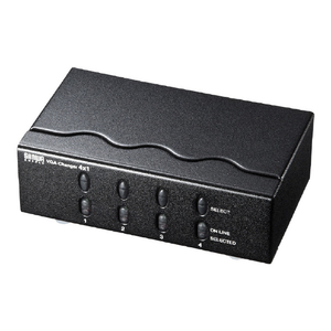 サンワサプライ SW-EV4N2 ディスプレイ切替器(ミニD-sub(HD)15pin用