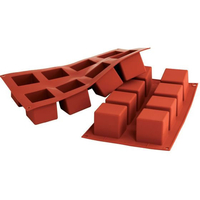 Silikomart シリコマート/シリコンフレックス キューブ(8ヶ取)SF104 FC340LA-0558120