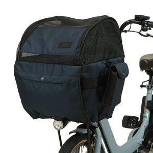 大久保製作所 ペットキャリー自転車カゴカバー(前カゴ専用) ネイビー 1069477D-2F-PT-01ﾈｲﾋﾞ--イメージ1