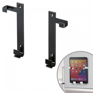 サンワサプライ iPad・タブレットホルダー ブラック MR-TABST9BKN-イメージ1
