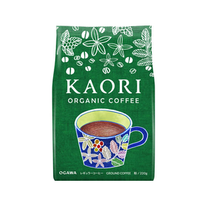 京都西京極 小川珈琲店 小川珈琲/カオリ オーガニックコーヒー 粉 220g FCJ745E-イメージ1