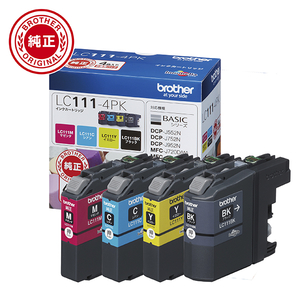 ブラザー インクカートリッジ 4色パック LC111-4PK ブラザー インクカートリッジ 4色パック LC111-4PK