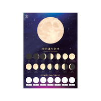 西敬 LIMEX 下敷き (月の満ち欠け) FC995RV-MMY-2