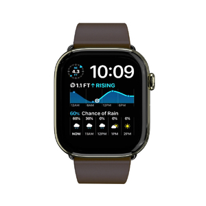 KeyBudz Apple Watch 49/46/45/44mm Artisan プレミアム本革バンド ナチュラルブラウン KB28468AW-イメージ4