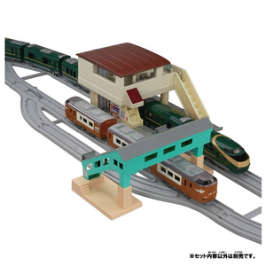 タカラトミー 橋上駅舎と跨線橋キット ｷﾖｳｼﾞﾖｳｴｷｼﾔﾄｺｾﾝｷﾖｳｷﾂﾄ-イメージ2