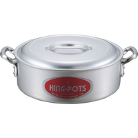 中尾アルミ製作所 キングアルマイト 外輪鍋 目盛付 24cm FC728LU-7261100