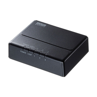 サンワサプライ ギガビット対応 スイッチングハブ(3ポート・マグネット付き) LAN-GIGAP301BK