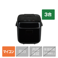 ニトリ マイコン炊飯ジャー(3．0合炊き) ブラック ﾏｲｺﾝｽｲﾊﾝｼﾞｬ-3ｺﾞｳ BN201 BK