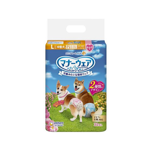 ユニ・チャーム マナーウェア 女の子用 L トラッドテイスト 32枚 FC279YP-イメージ1