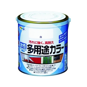 アサヒペン 水性多用途カラー 0.7L 白 FC883HR-4450396-イメージ1