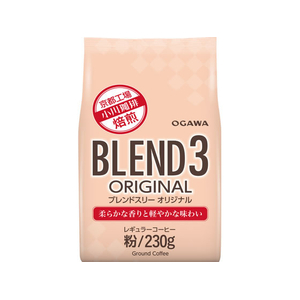 京都西京極 小川珈琲店 小川珈琲/ブレンド3 オリジナル 粉 230g FCJ746E-イメージ1