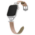 GAACAL Apple Watch Series1-9/SE1-2/ULTRA 2(42/44/45/49mm)用「レトロな近未来」異素材PUレザーバンド ピンクベージュ W00167BJB-イメージ1