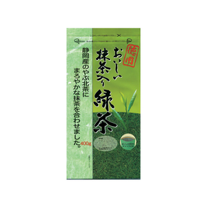 大井川茶園 徳用おいしい抹茶入り緑茶 400g F807880-イメージ1