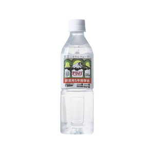 尾西食品 富士ミネラルウォーター 500mL FCR7660-イメージ1