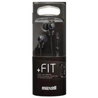マクセル MXH-C110SBK カナル型インナーイヤーヘッドホン ＋FiT