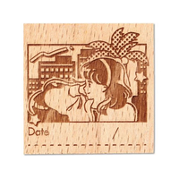 アーテック 木柄スタンプ30 レトロポップ シティガール デイリーログ FCE581U-74777