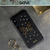 GAZE iPhone XS/X用ケース Glitter OX シルバー GZ13469I58-イメージ4