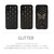 GAZE iPhone XS/X用ケース Glitter OX シルバー GZ13469I58-イメージ5