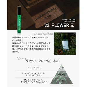 SARANGHEYO 32 フラワーズ EDP 9ml フラワーズ SAR0000001004FRE002ZZZ-イメージ3