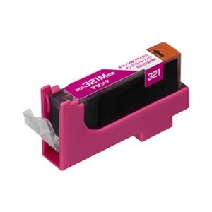 エコリカ インクカートリッジ(キヤノンBCI-321M互換製品) マゼンタ ECI-C321M-イメージ1