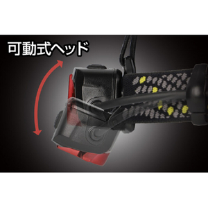 ジェントス Drag forceヘッドライト 400ルーメン DRF-433D-イメージ4