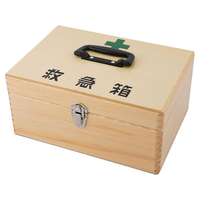 岳南木工商会 救急箱[木製] 中 FCF998F-0-399-12