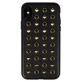 GAZE iPhone XS/X用ケース Glitter OX ゴールド GZ13470I58