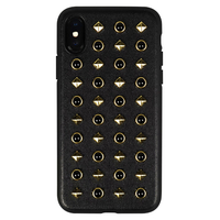 GAZE iPhone XS/X用ケース Glitter OX ゴールド GZ13470I58