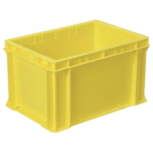 ＤＩＣプラスチック F型コンテナF-21 外寸:W424×D291×H244.5 黄 FC976GW-5011710-イメージ1